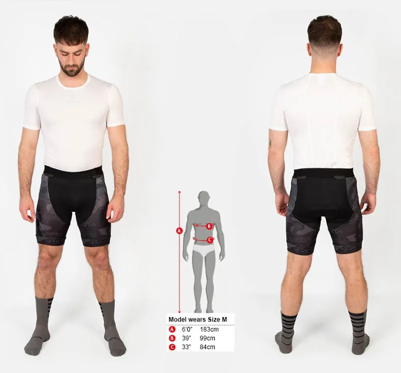 Endura SingleTrack MTB Liner Shorts Black-2